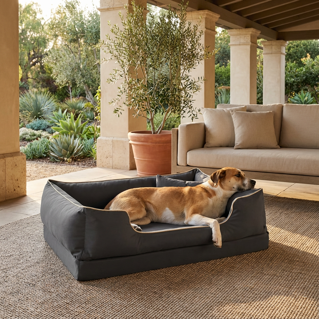 Puddle-Proof Fortress Dog Bed