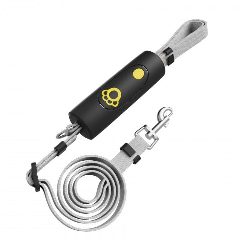 Dogs and Cats Boutique 10 Black Nylon Small And Medium Pet Dog Elastic Leash (To Get Done)