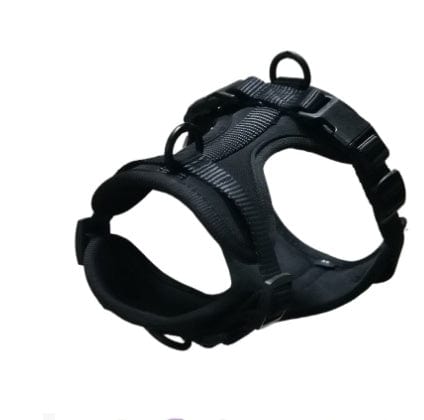 Dogs and Cats Boutique 11 Black / L / Chest and back Pet Collar Anti-fouling Bite Dog Leash Set Waldonex (To Get Done)