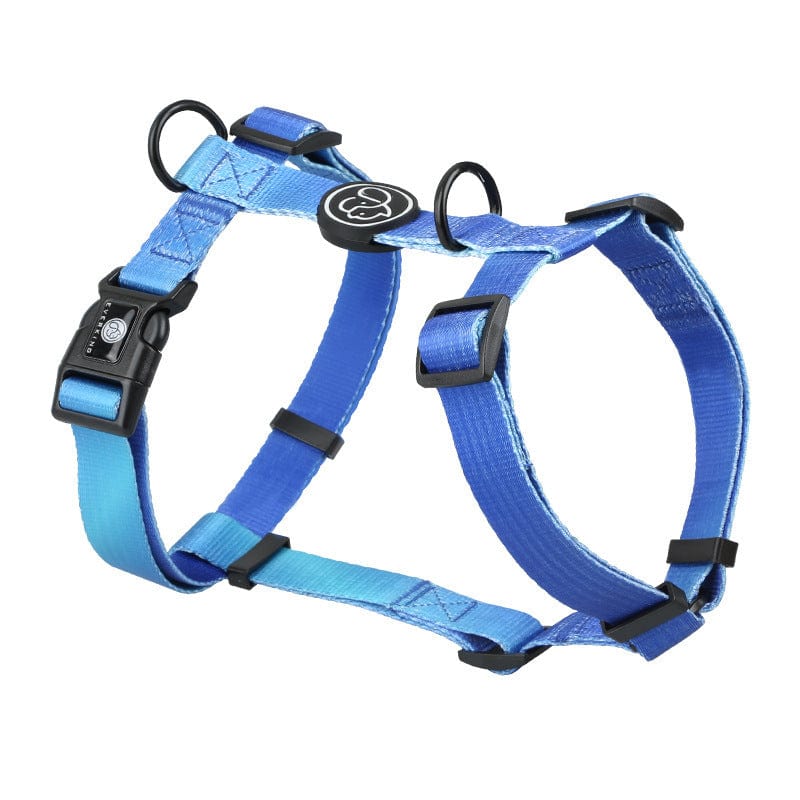 Dogs and Cats Boutique 11 Blue Sea Area / S Gradient Color For Pet Chest Straps (To Get Done)