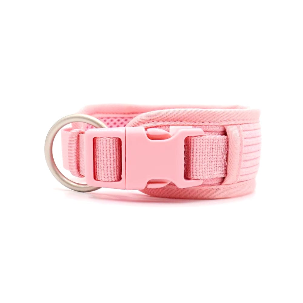 Dogs and Cats Boutique 11 Pink Collar / S Design Pink Corduroy Pet's Chest-back Can Carve Writing Collar Rope Dog Walking Bag (To Get Done)