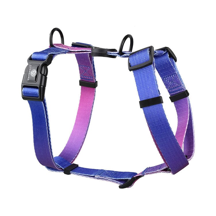 Dogs and Cats Boutique 11 Purple Charm / S Gradient Color For Pet Chest Straps (To Get Done)