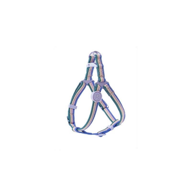 Dogs and Cats Boutique 12 Blueberry Harness / M Retro Record Hand Holding Rope Small And Medium-sized Dogs Collar Vest (To Get Done)