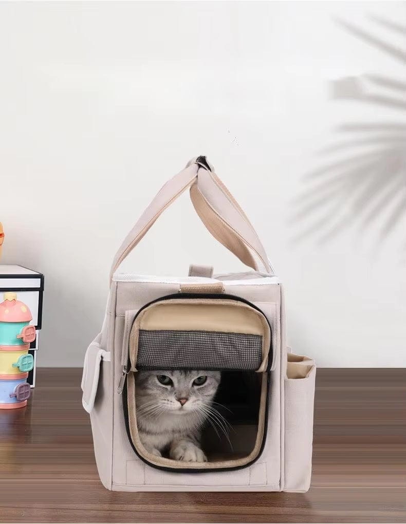 Dogs and Cats Boutique 13 Outdoor Crossbody Portable Large Capacity Breathable Portable Pet Backpack (To Get Done)