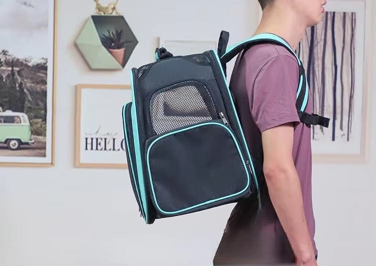 Dogs and Cats Boutique 13 Outing Pet Backpack Portable Pet Trolley Air Box (To Get Done)