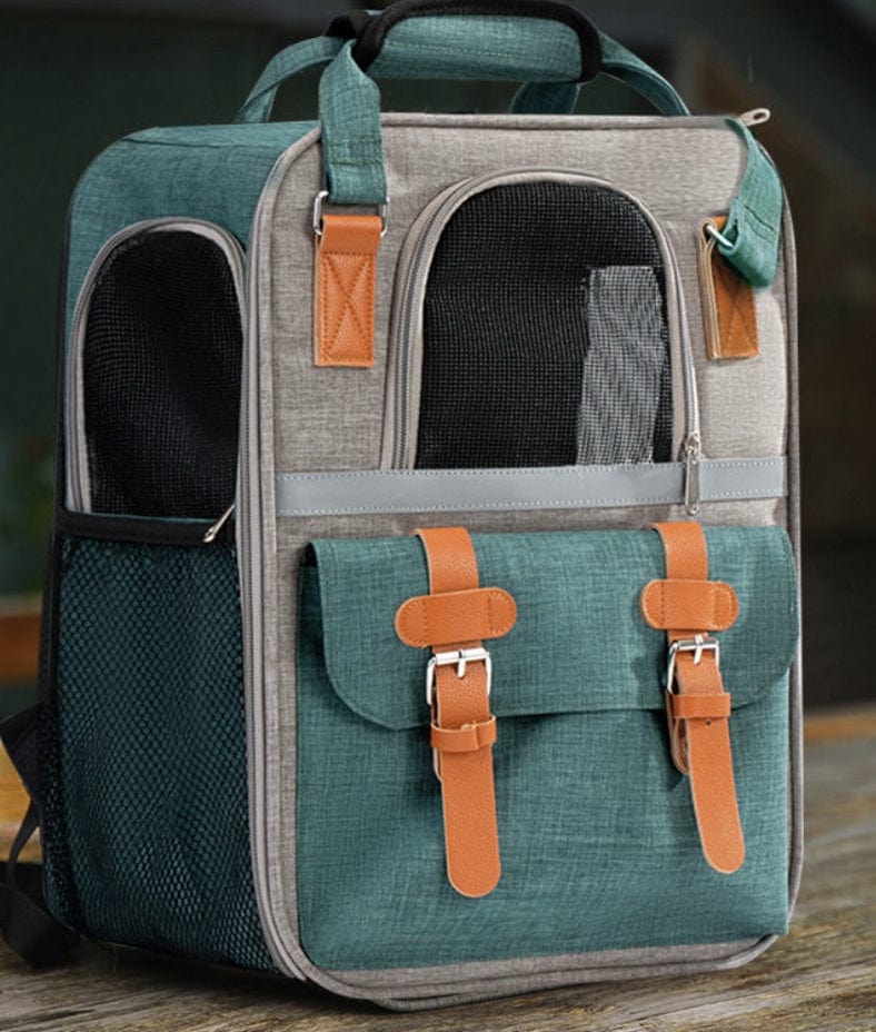 Dogs and Cats Boutique 13 Pet Backpack Cat Hand Carrying Cage Out Small And Medium-sized Dogs Dog Breathable Large Capacity Backpack Portable Bag (To Get Done)