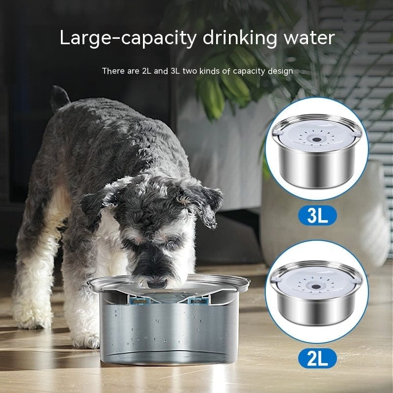 Dogs and Cats Boutique 14 Stainless Steel Large Capacity Floating Pet Bowl (To Get Done)