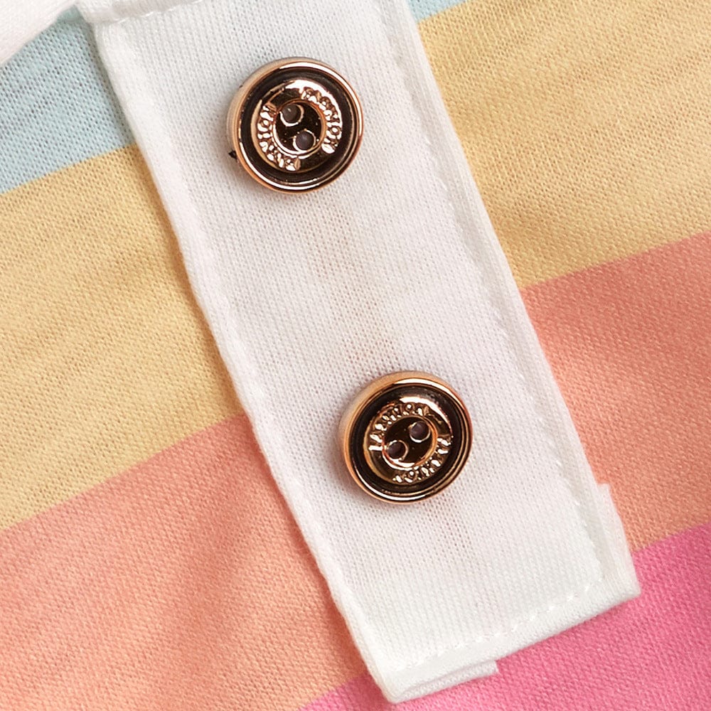 Dogs and Cats Boutique 3 Sporty Stripe Pet Polo