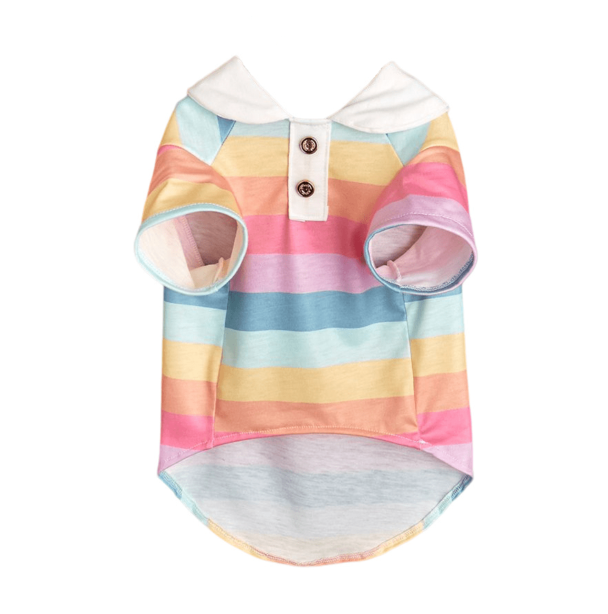 Dogs and Cats Boutique 3 Sporty Stripe Pet Polo