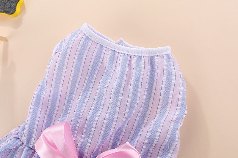 Dogs and Cats Boutique 6 Vertical Striped Butterfly Skirt Pet Cat Dog (To Get Done)