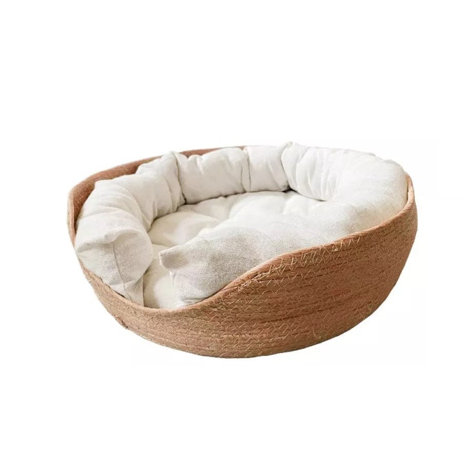 Dogs and Cats Boutique 9 Surrounding Pillow Type Rattan Cat Litter Hanging Basket Cat Bed Four Seasons (To Get Done)