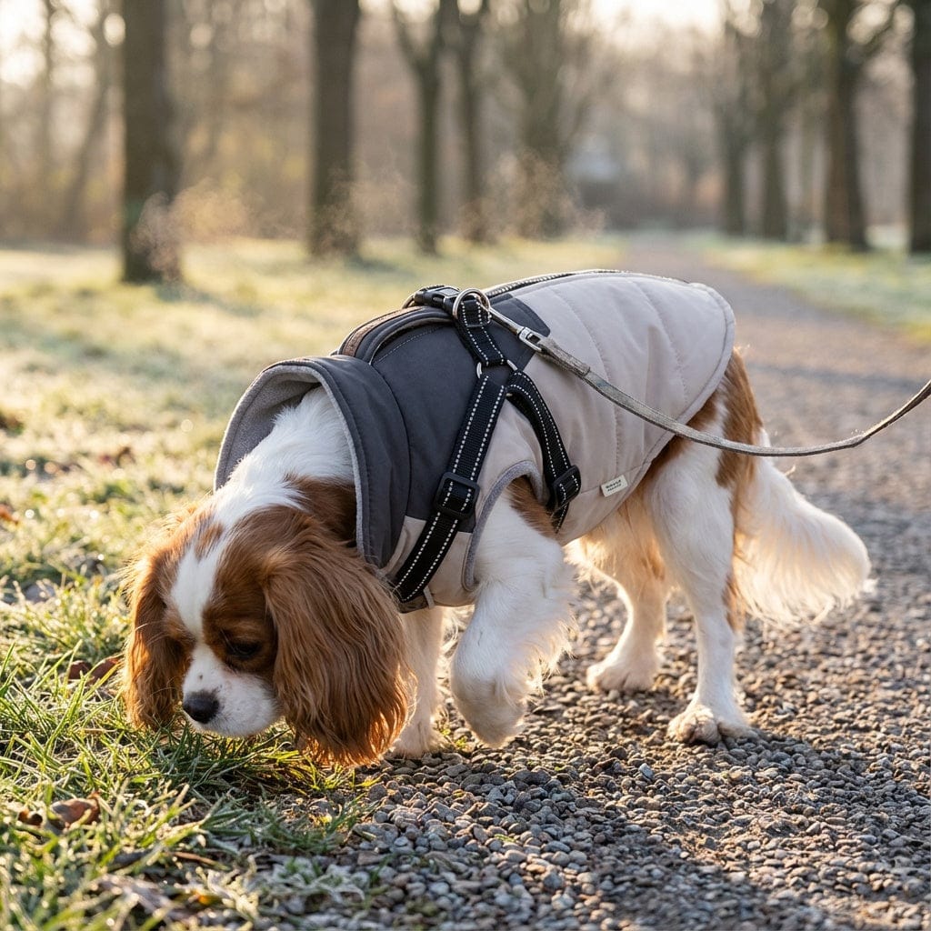 Dogs and Cats Boutique fall-winter-coats Dog Jacket with Harness