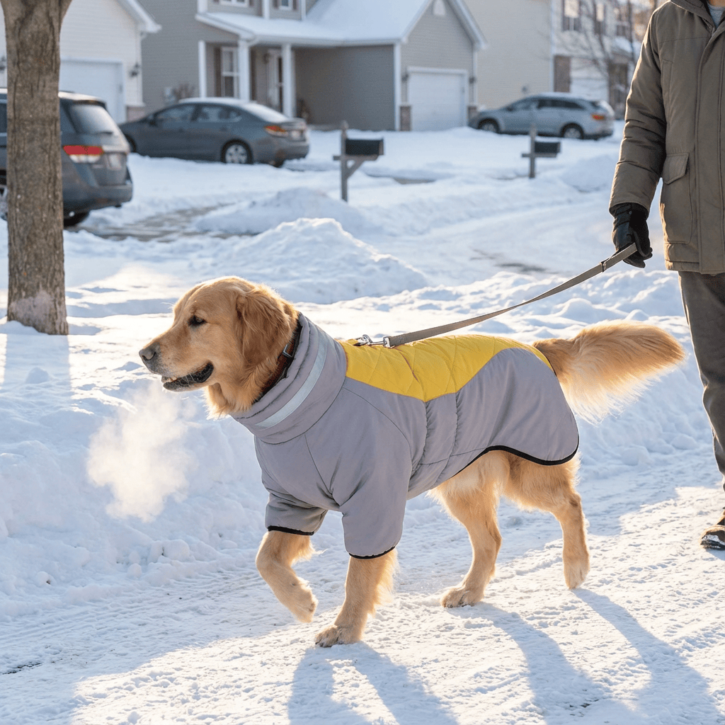 Dogs and Cats Boutique fall-winter-coats Reflective Dog Winter Jacket