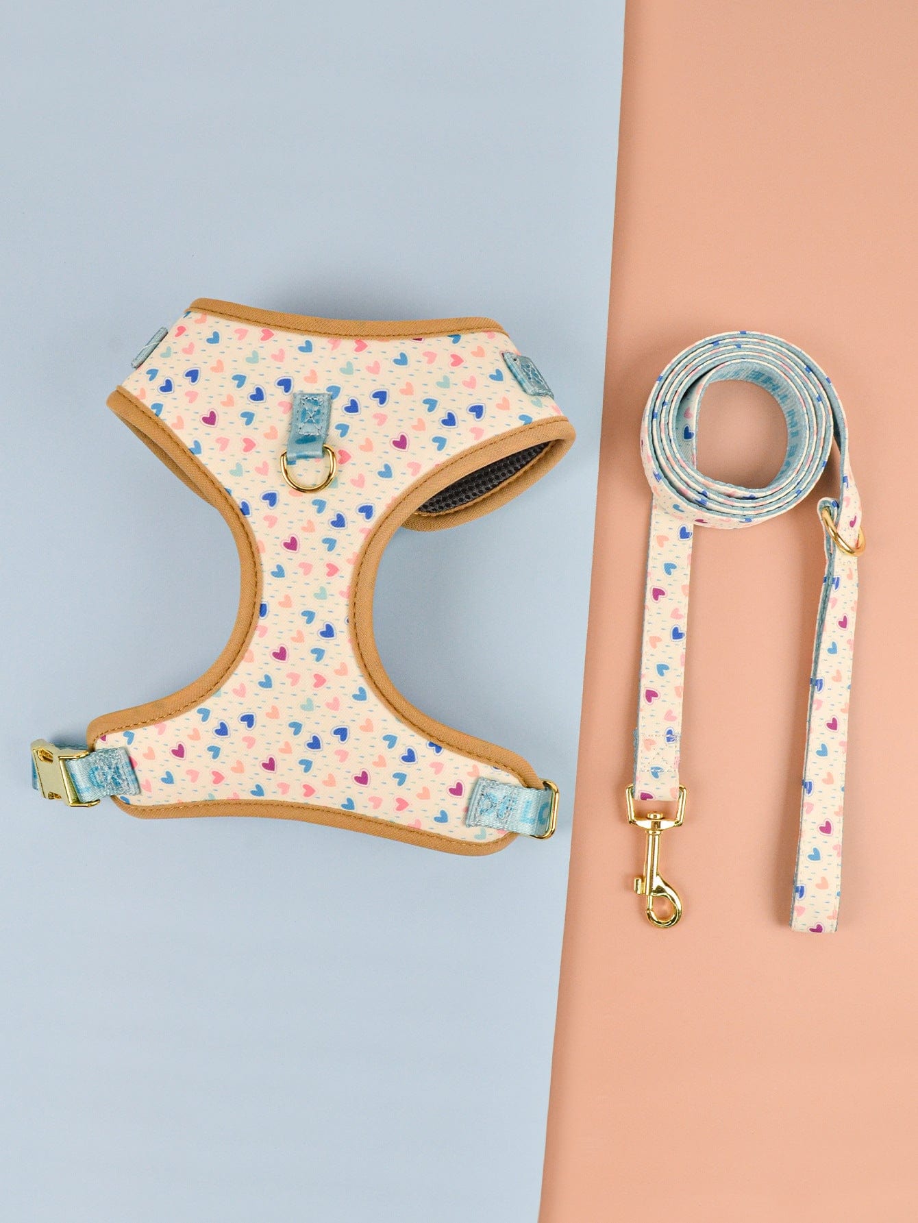 Dogs and Cats Boutique harnesses White Love Heart / L CoolStride Dog Harness