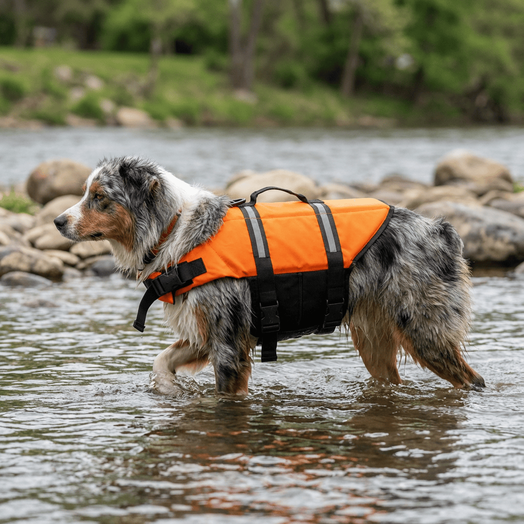 Dogs and Cats Boutique spring-summer-vests Orange / XXS Dog's Life Jacket