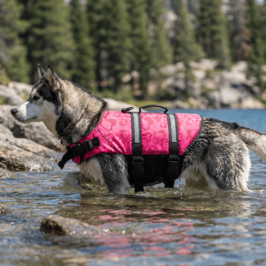 Dogs and Cats Boutique spring-summer-vests Powder bone / XXS Dog's Life Jacket