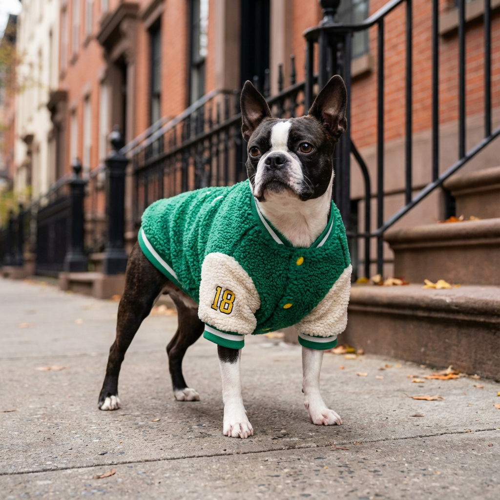 SaturnPaw Fleece Dog Jacket