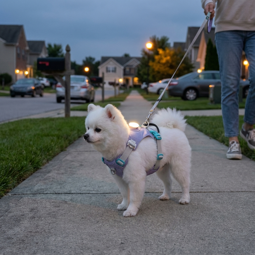 NightBright LED Dog Harness