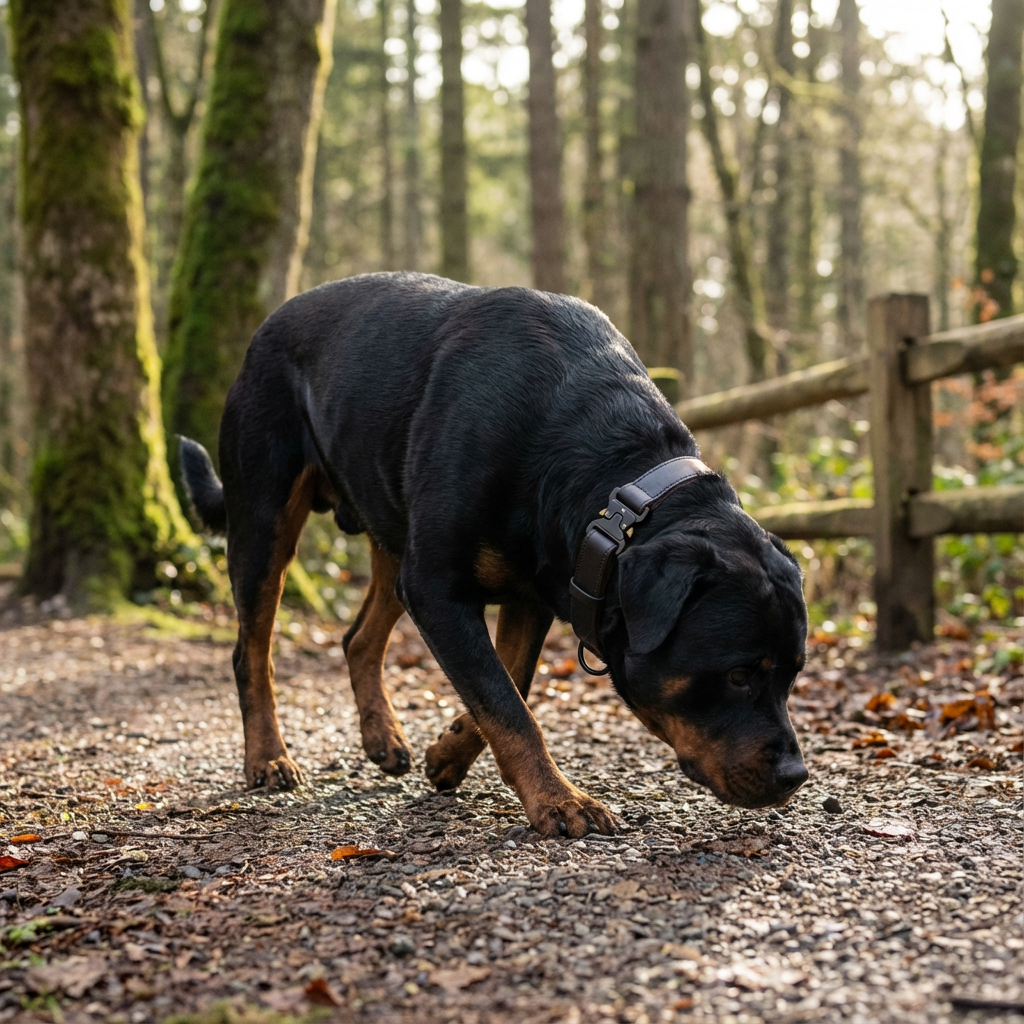 Heritage Leather Dog Collar