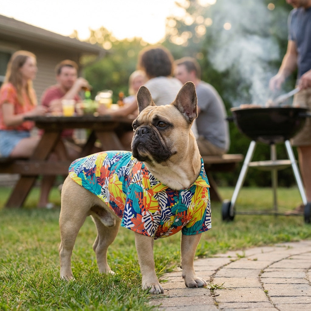Tropical Hawaiian Pet Shirt