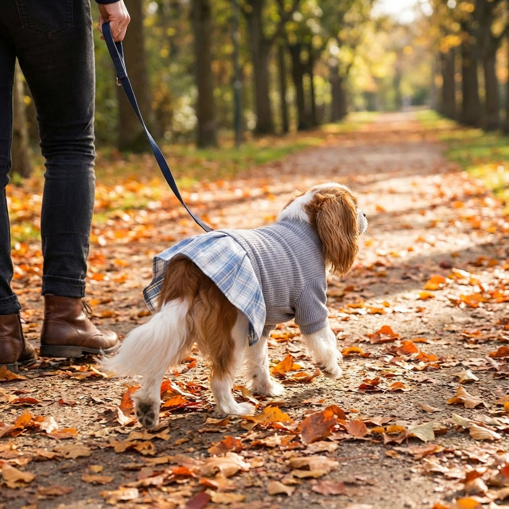 Cozy Plaid Dog Dress
