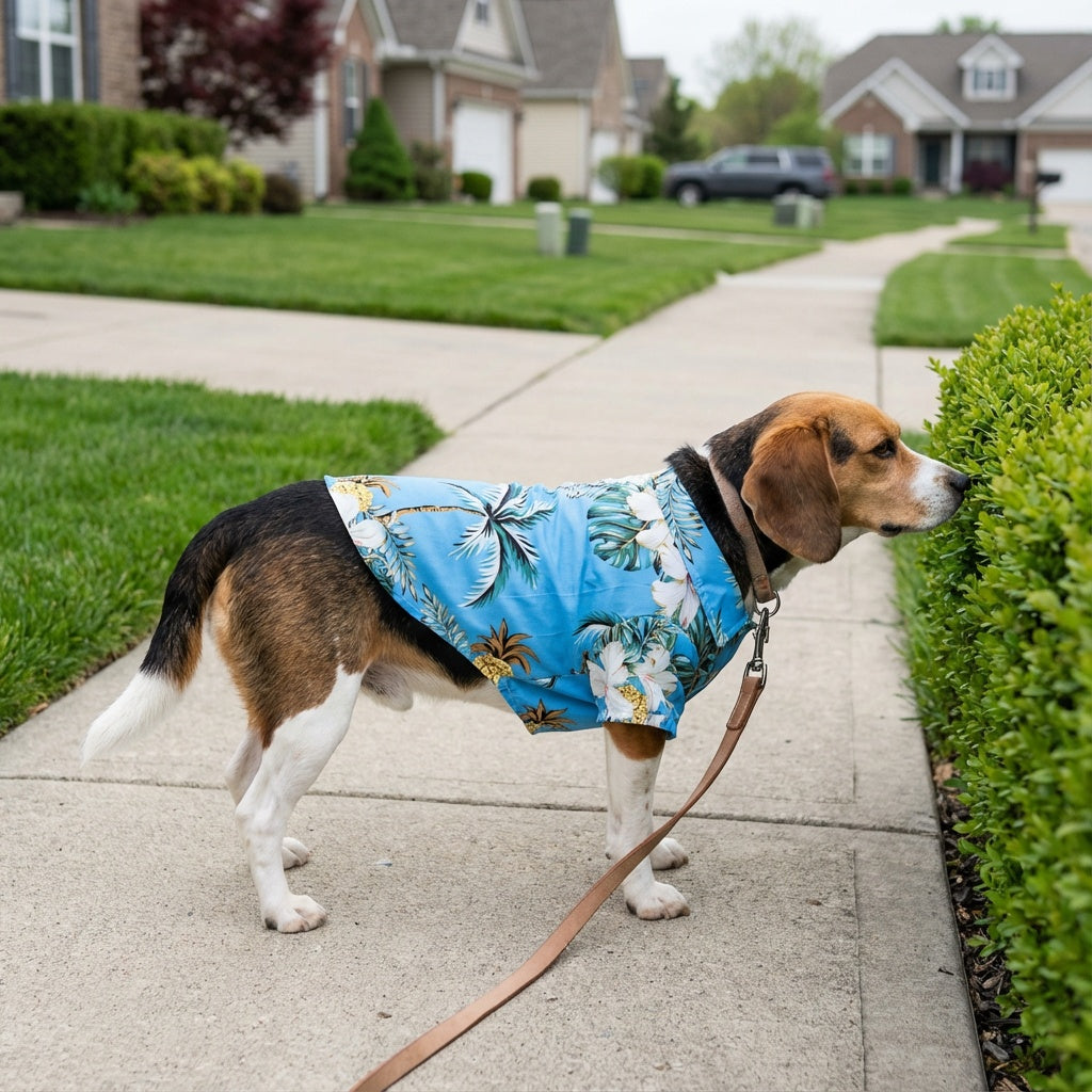 Tropical Hawaiian Pet Shirt