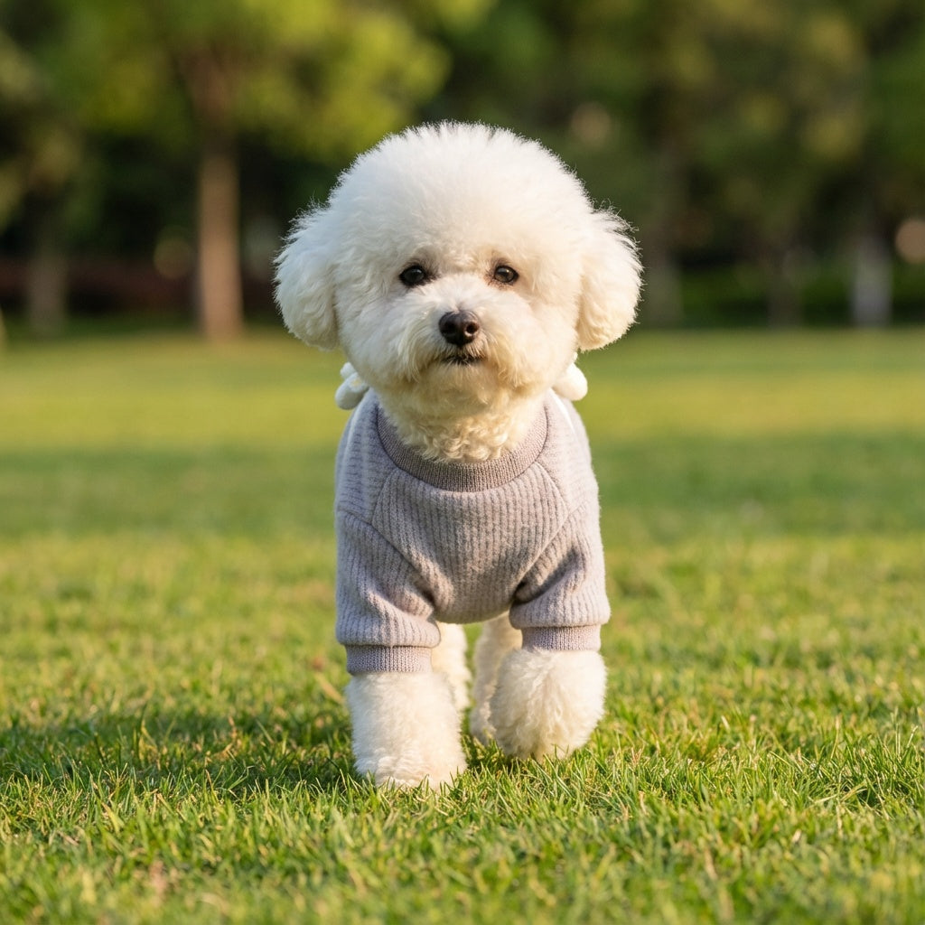 Bowknot Back Knitted Sweater