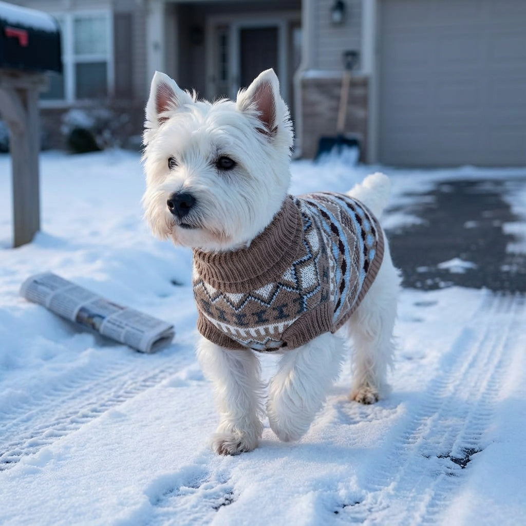 Warm Knit Pet Sweater Vest