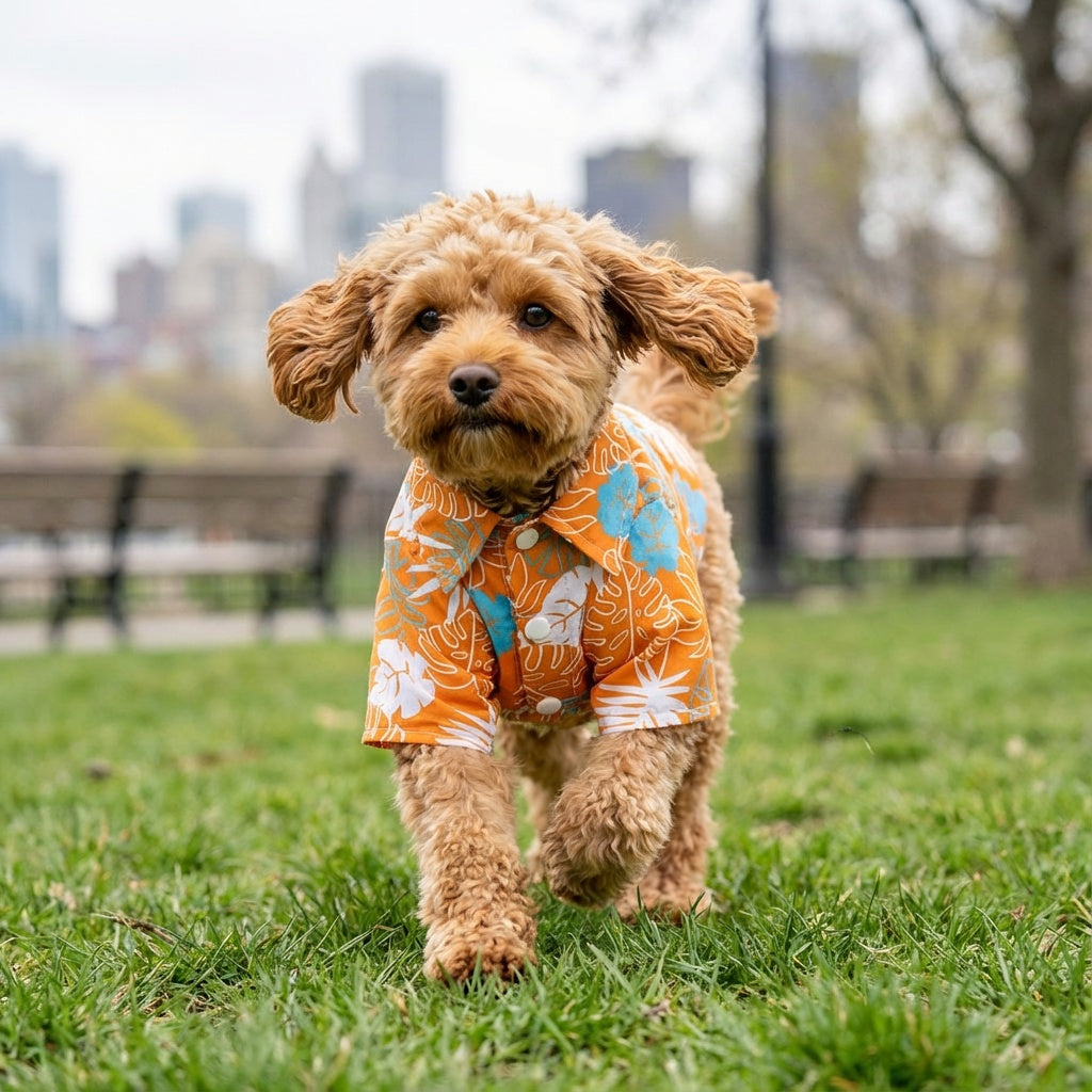 Hawaiian Dog Shirt