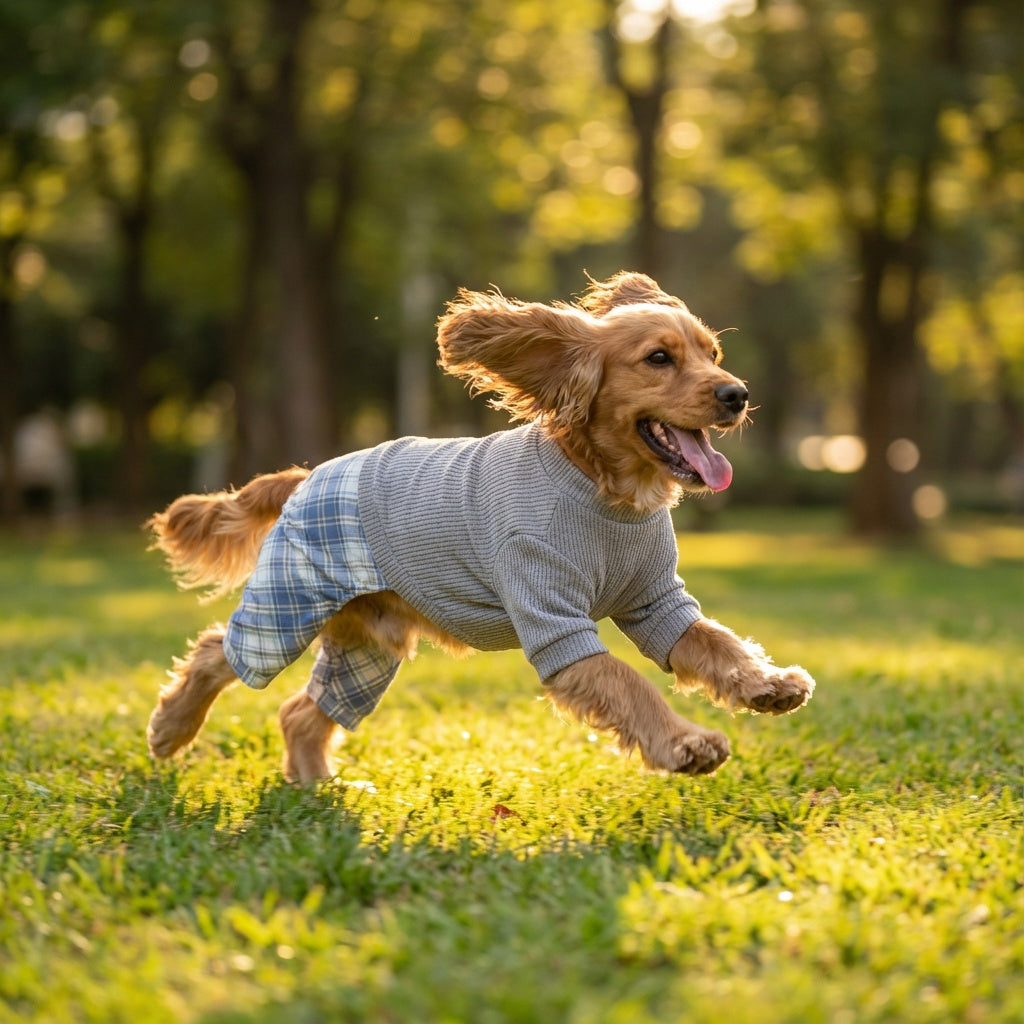Cozy Plaid Dog Dress