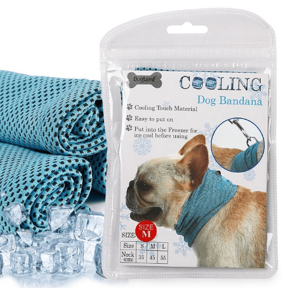 Dogs and Cats Boutique 12 S Cooling Bandana Scarf for Dogs