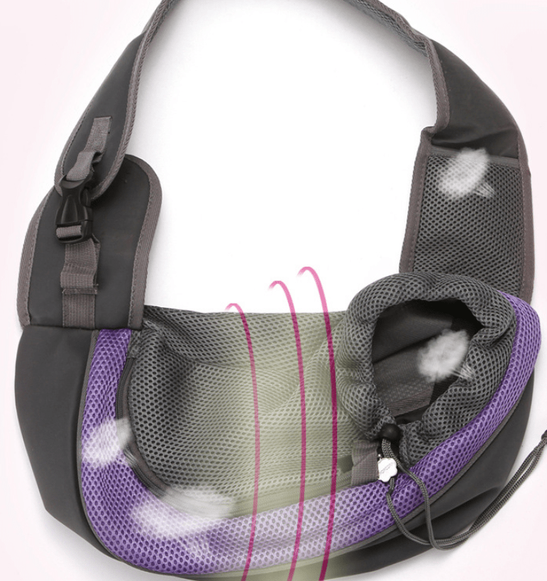 Dogs and Cats Boutique 13 Purple / S Side Sling Pet Carrier