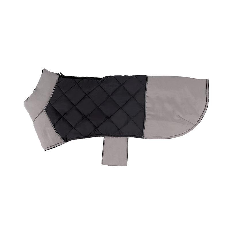 Dogs and Cats Boutique 5 Grey / 8XL Zipper Padded Large Dog Coat