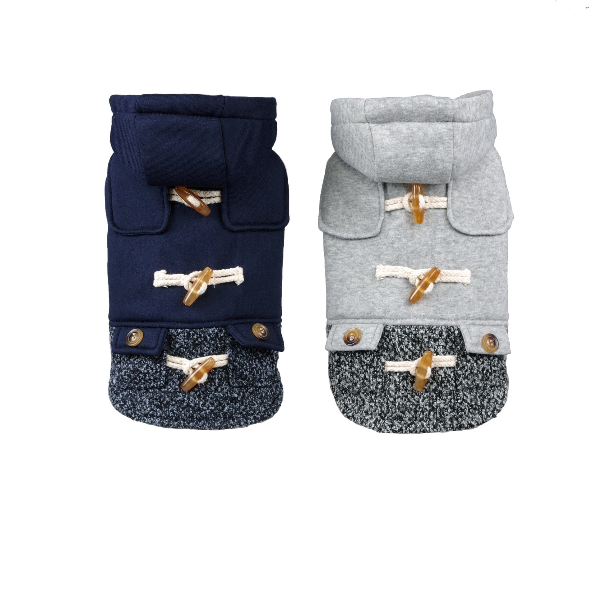 Dogs and Cats Boutique 5 Horn Button Hooded Coat