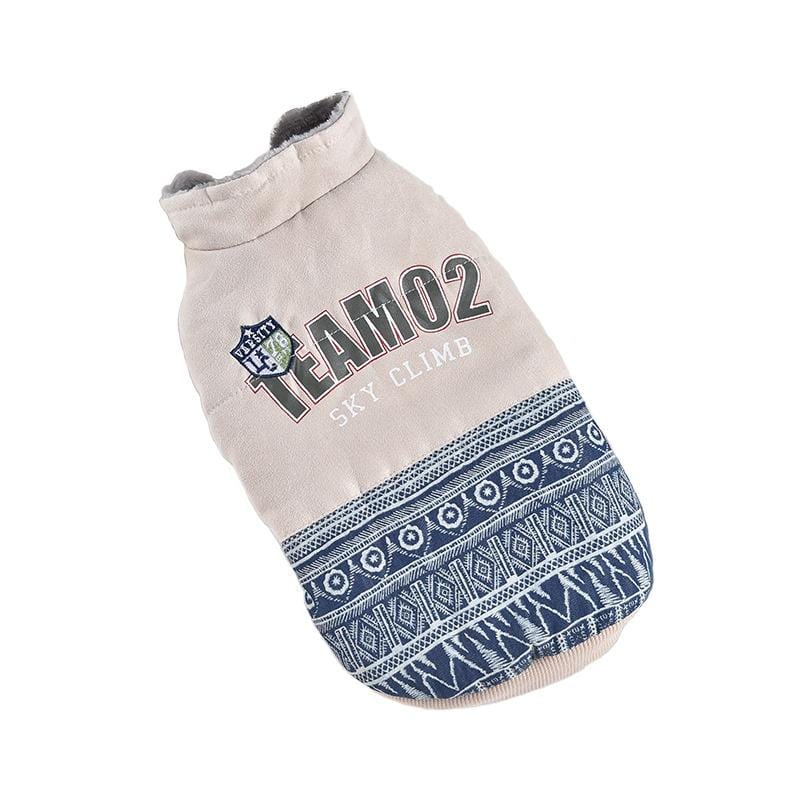 Dogs and Cats Boutique 5 Khaki / XS Sky Climb Team Dog Jacket