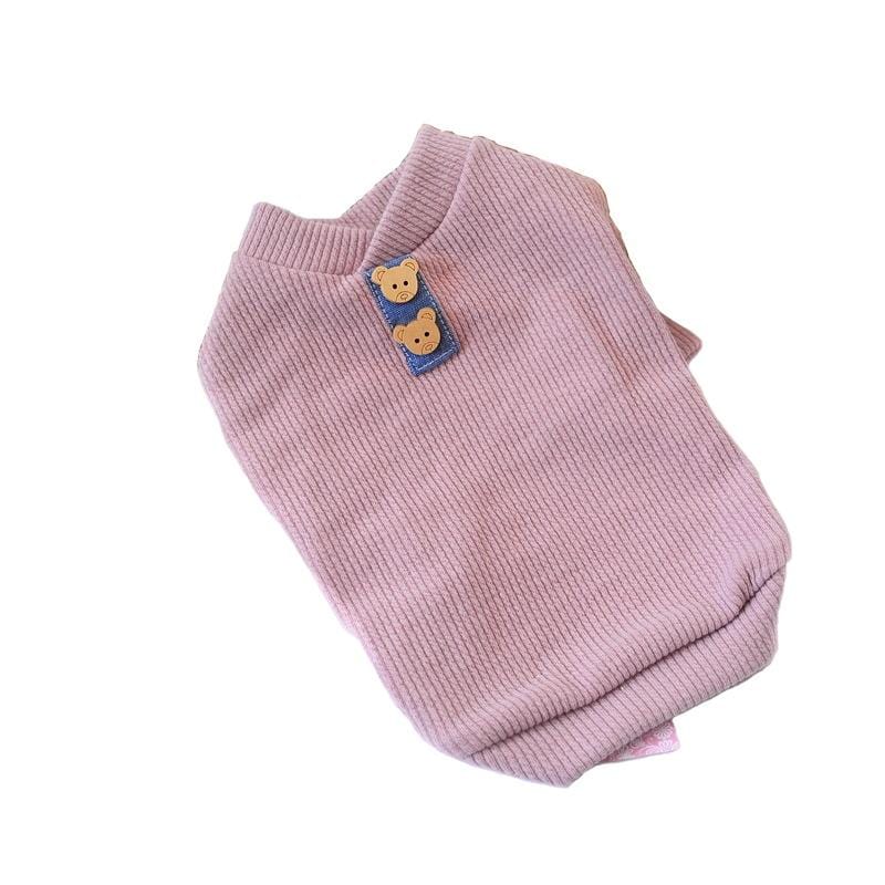 Dogs and Cats Boutique 6 Lotus color / S Always Ready Two-legged Dog Sweater