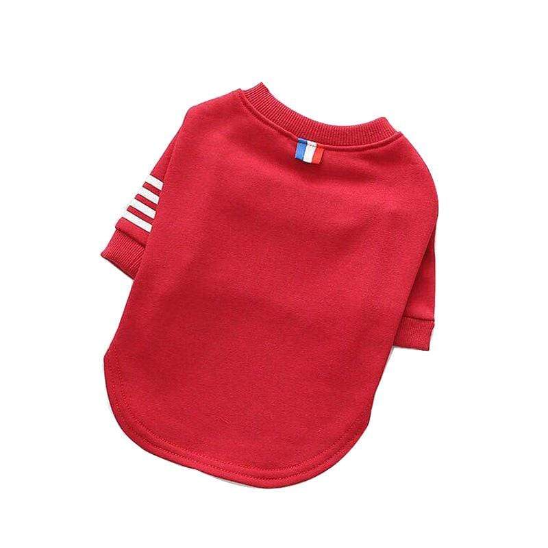 Dogs and Cats Boutique 6 Red / XL Short Sleeve Dog Sweater