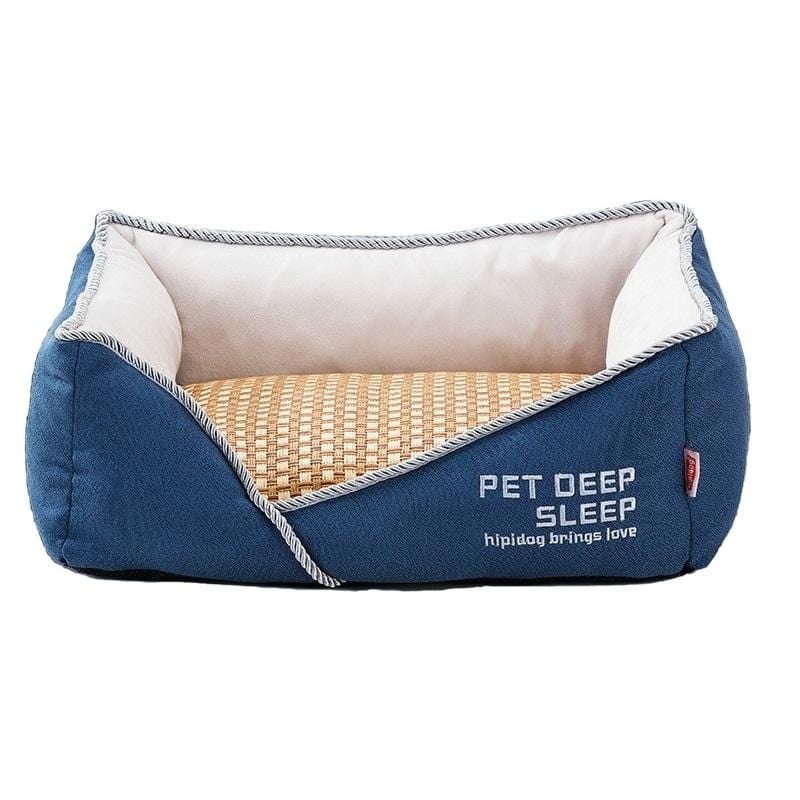 Dogs and Cats Boutique 9 Blue / S High Density Perforated Dog Bed